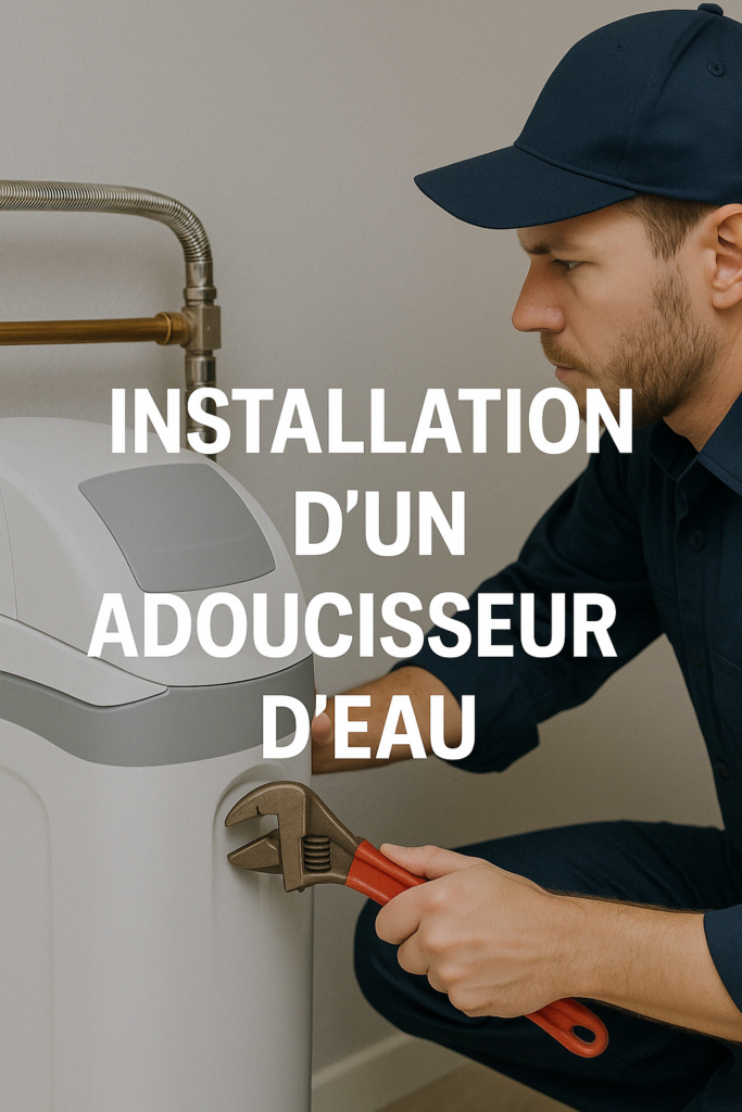 Installation adoucisseur d'eau