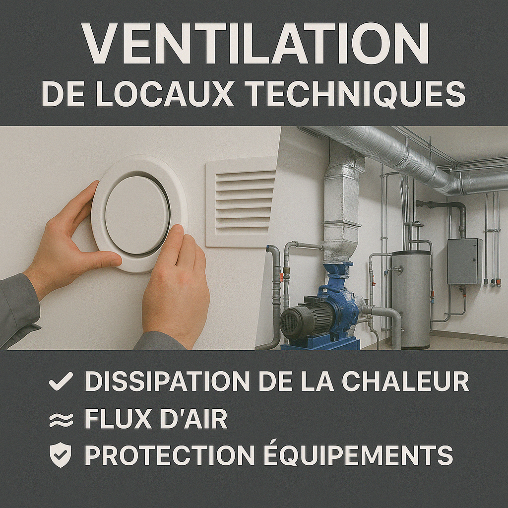 Ventilation des locaux techniques
